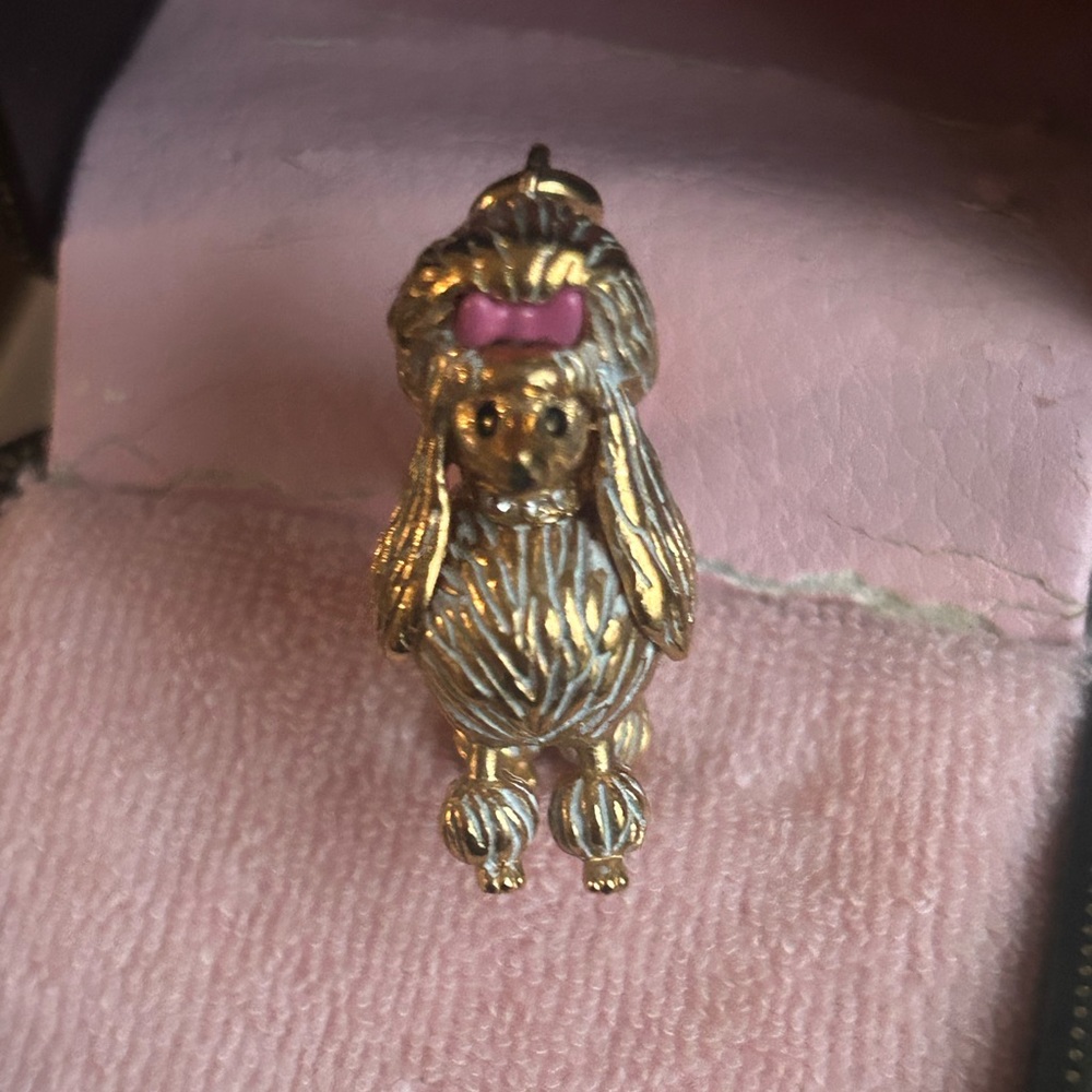 JUICY COUTURE Poodle Charm- RARE
